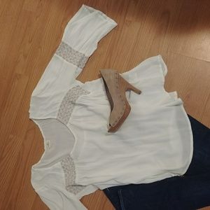 3 1/4 sleeve top